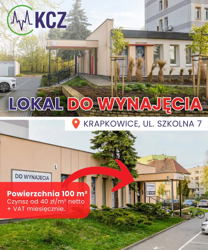 Lokal do wynajęcia w Krapkowicach.
