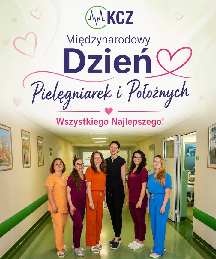 Dzień Pielęgniarek i Położnych, zespół w uniforme.