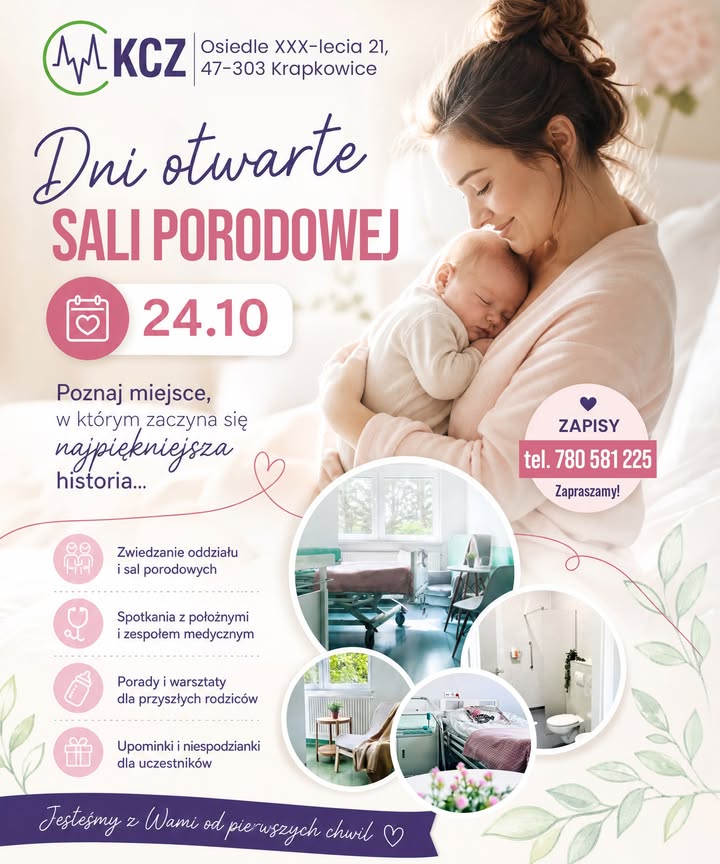 Otwarcie sali porodowej.