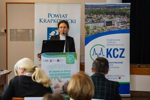 Prezentacja na konferencji zdrowotnej.