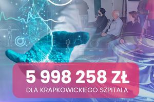 Zbiórka pieniędzy dla szpitala.