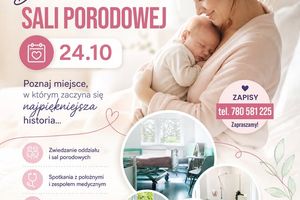 Prezentacja sali porodowej.